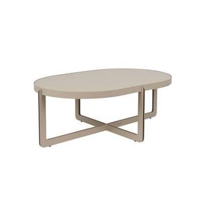 Zuiver Ovale Salontafel 'Centre' 102 x 68cm, kleur Beige