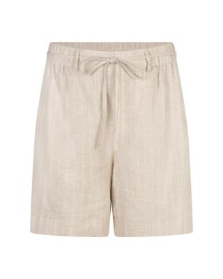 Red Button Cami Short Linen/visco Pinstripe Srb4914 Korte Broeken Pebble