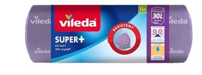 Vileda SUPER+ 30L Lavendel 171945 Afvalzak 30 l Lavendelgeur 15 stuk(s) Vileda SUPER+ 30L Lavendel 171945 Afvalzak 30 l Lavendelgeur 15 stuk(s)