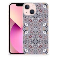 iPhone 13 mini | TPU | Siliconen hoesje | Flower Tiles - thumbnail