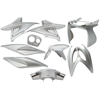 Edge plaatset aerox tot bj. 2014 9 delig zilver metallic