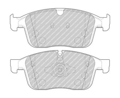 Remblokken set FDB4943