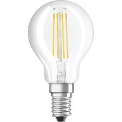 OSRAM HOMELIGHTING 4058075437029 LED-lamp Energielabel F (A - G) E14 Peer 4.8 W = 40 W Warmwit (Ø x l) 45 mm x 78 mm 1 stuk(s)