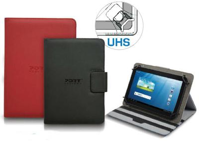 Universele tablethoes/cover voor 10 inch tablets - Rood - MASCAR - PORT DESIGNS
