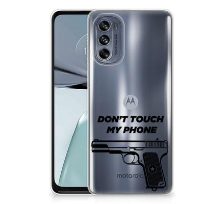 Motorola Moto G62 5G Silicone-hoesje Pistol DTMP Motorola Moto G62 5G Silicone-hoesje Pistol DTMP