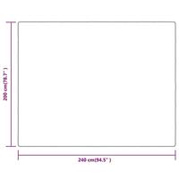 Deken 200x240 cm polyester woestijnmist - thumbnail