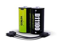 VERICO LoopEnergy Größe D, Mono, CR20-2er Pack, 11100mWh / 7400 mAh, USB Type-C Rechargeable Battery, Li-Ion, Including 1 Type A to 2 Type C Charge Cable - thumbnail