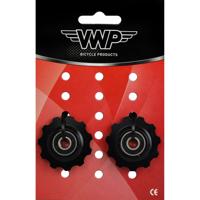 VWP set derailleurwieltjes 11t. pul-110 chromo lagers - thumbnail