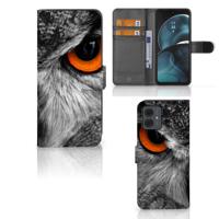 Motorola Moto G14 | Telefoonhoesje | Met pasjeshouder | Uil - thumbnail