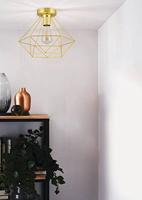 Eglo Gouden plafondlampTarbes - 43678 - thumbnail