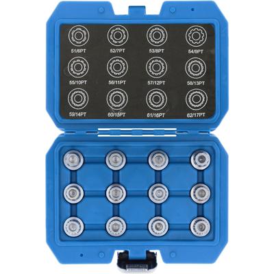 Brilliant Tools BT691190 Velgenslot-assortiment voor VW, 12-delig Brilliant Tools BT691190 Velgenslot-assortiment voor VW, 12-delig