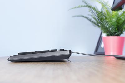 Toetsenbord Trust 23982 Zwart Qwerty Spaans (8713439239829) - thumbnail
