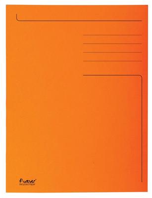 Exacompta dossiermap Foldyne ft 24 x 35 cm (voor ft folio), oranje, pak van 50 stuks Exacompta dossiermap Foldyne ft 24 x 35 cm (voor ft folio), oranje, pak van 50 stuks