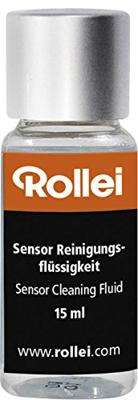Rollei Sensorreinigingsset - voor full-frame camera's voor professionele natte of droge reiniging - 12 sensorborstels met reinigingsvloeistof