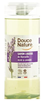 Douce Nature Zeep Marseille vloeibaar lavendel bio 1 Liter