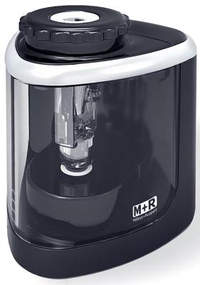 M+R kantoorslijper, elektrisch, zwart