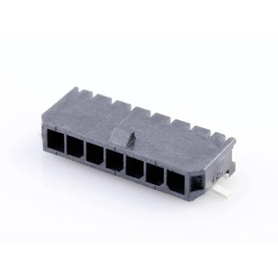 Molex 436500713 Male header, inbouw (standaard) Totaal aantal polen: 7 Rastermaat: 3.00 mm Inhoud: 1 stuk(s) Tape on Full reel Molex 436500713 Male header, inbouw (standaard) Totaal aantal polen: 7 Rastermaat: 3.00 mm Inhoud: 1 stuk(s) Tape on Full reel