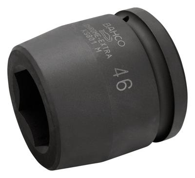 Bahco Slagdop 1.1/2" | zeskant | gefosfateerd | 135 mm - K9801M-135 Bahco Slagdop 1.1/2" | zeskant | gefosfateerd | 135 mm - K9801M-135