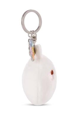 Molang Molang sleutelhanger met bloem - 6 cm - thumbnail
