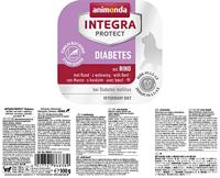 ANIMONDA Integra Protect Diabetes Beef - nat kattenvoer - 100g - thumbnail