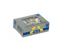 Alco AL-151-10 Punaises Sun 9,5mm Messing Doos A 100 Stuks Wit - thumbnail