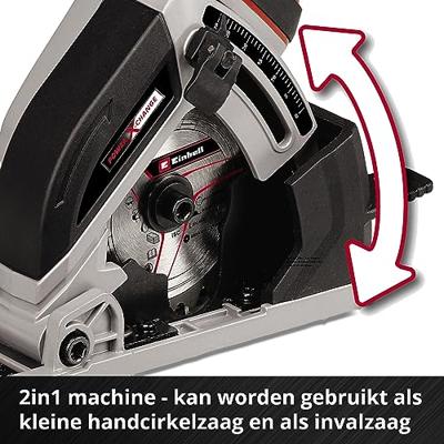 Einhell TE-CS 18/89 Li Solo - Accu Mini Handcirkelzaag | 18V | 89 mm | Zonder accu en lader - 4331100 - thumbnail