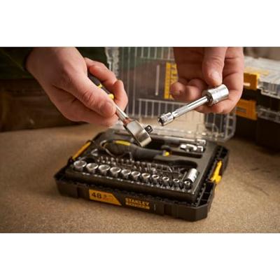 Stanley FMMT98101-0 FatMax PRO-STACK Dopsleutelset 1/4" - 48 delig - thumbnail