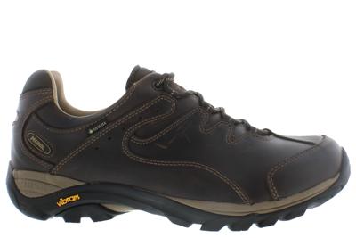 Lichte wandelschoen Caracas GTX maat 47-12 donkerbruin nubuckleer Gore-Tex-voeri
