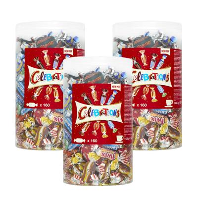 Mars - Minatures Mix (296 stuks) - 3x 3kg