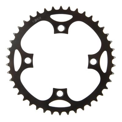 Messingschlager Samox e-bike kettingblad nw 42t bcd 104 mm. 1/2x3/32" en 11/128" aluminium zwart Messingschlager Samox e-bike kettingblad nw 42t bcd 104 mm. 1/2x3/32" en 11/128" aluminium zwart