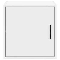 Garagewandkast bewerkt hout wit - thumbnail