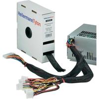 HellermannTyton 170-80350 HLB35-PET-BK Gevlochten slang Zwart Polyester 18 tot 18 mm 10 m - thumbnail