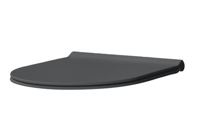 XenZ Closetzitting Gio Softclose Mat Zwart