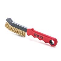 Lessmann ROKI Staalborstel Messing 225 mm 1 stuk(s) - thumbnail