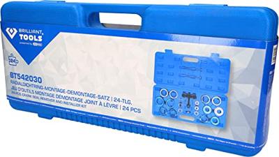 Brilliant Tools BT542030 Montage-demontage-set voor radiale afdichtingsring, 24-delig