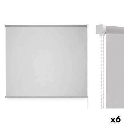 Rolgordijn Gift Decor Grijs Stof Plastic 180 x 180 cm