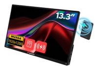 Verbatim Touchscreen monitor Energielabel: A (A - G) 33.8 cm (13.3 inch) 16:10 6 ms - thumbnail