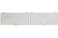 Sleutelkastje DKD Home Decor 8424001797233 Hout Hout MDF Beige 2 Stuks 46 x 6 x 32 cm - thumbnail