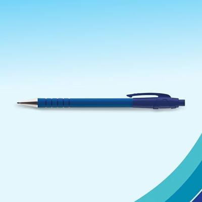 12x Paper Mate Flexgrip Ultra balpen blauw medium - thumbnail