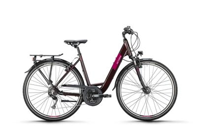 VICTORIA trekkingfiets "treqana 2" mod. 24 bike vict.treqana 2 28/51 wave 24sp rosso brown