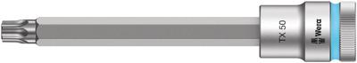 Wera 8767 C HF 05003856001 Binnen-zesrond (TX) Dopsleutel-bitinzet Houderfunctie 12.5 mm 1/2 T 50 1/2 (12,5 mm)