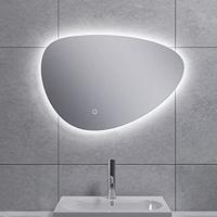 Uovo spiegel eirond met LED, dimbaar 60 cm - thumbnail