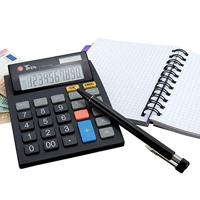 Twen J 1010 Bureaurekenmachine Zwart Aantal displayposities: 10 werkt op zonne-energie, werkt op batterijen (b x h x d) 112 x 40 x 141 mm - thumbnail