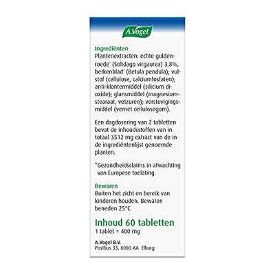 A.Vogel Solidago Vochthuishouding Tabletten
