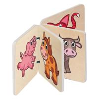 Eichhorn Houten Boekje Boerderijdieren - thumbnail