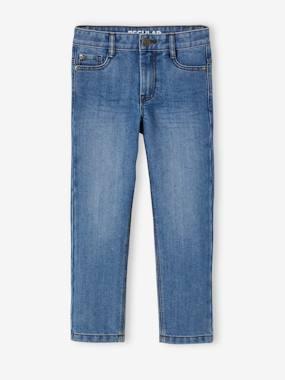 Onverwoestbare rechte jeans jongens denim stone Onverwoestbare rechte jeans jongens denim stone