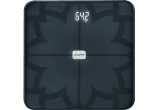 Medisana BS 450 sw 40510 Analyse-personenweegschaal Digitaal Weegbereik (max.): 180 kg Zwart Met Bluetooth, ITO-sensoren
