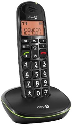 Doro PhoneEasy 100W - Single DECT telefoon - Zwart