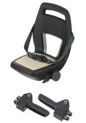 Qibbel achterzitje junior zwart/creme compleet q344