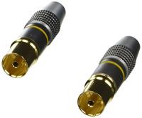 Coax socket high end 2 stuks - thumbnail